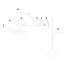 Prysznic bezpieczeństwa ratunkowy TG -09 z mocowaniem