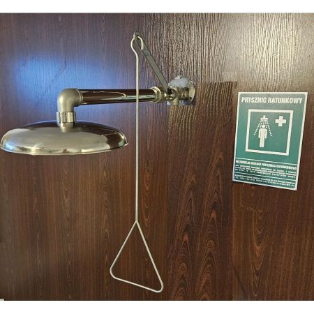 Prysznic bezpieczeństwa ratunkowy TG -09 z mocowaniem